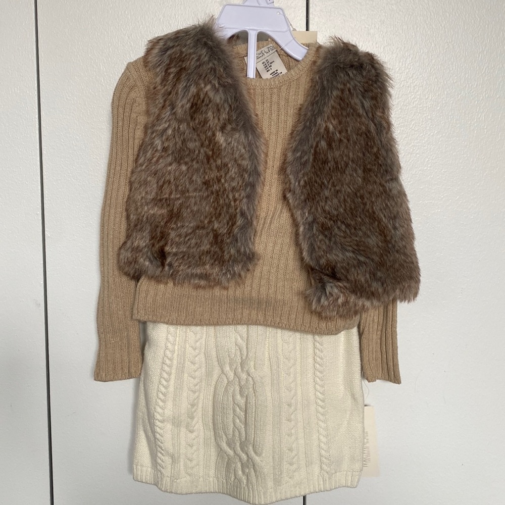 Rachel Zoe 4 pc girls outfit